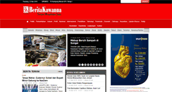 Desktop Screenshot of beritakawanua.com